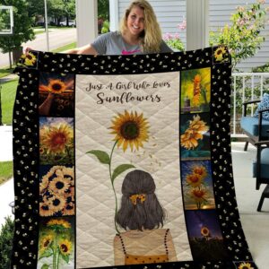 Sunflowers  Just A Girl Quilt  Quilt